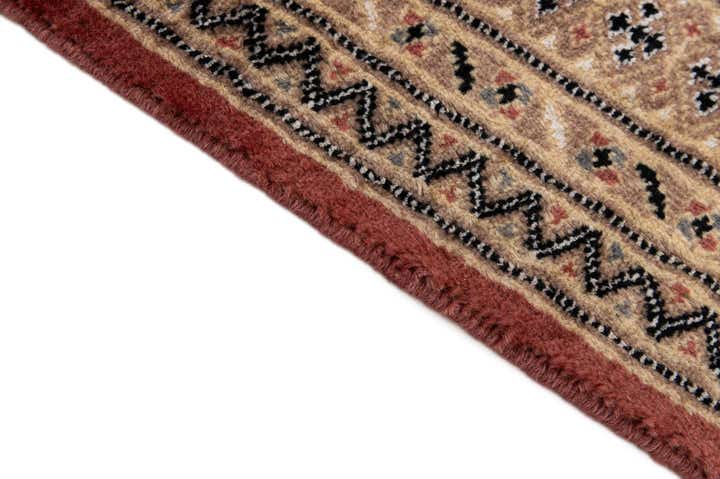 4' 5 x 6' 2 Hand Knotted Bokhara Oriental Rug