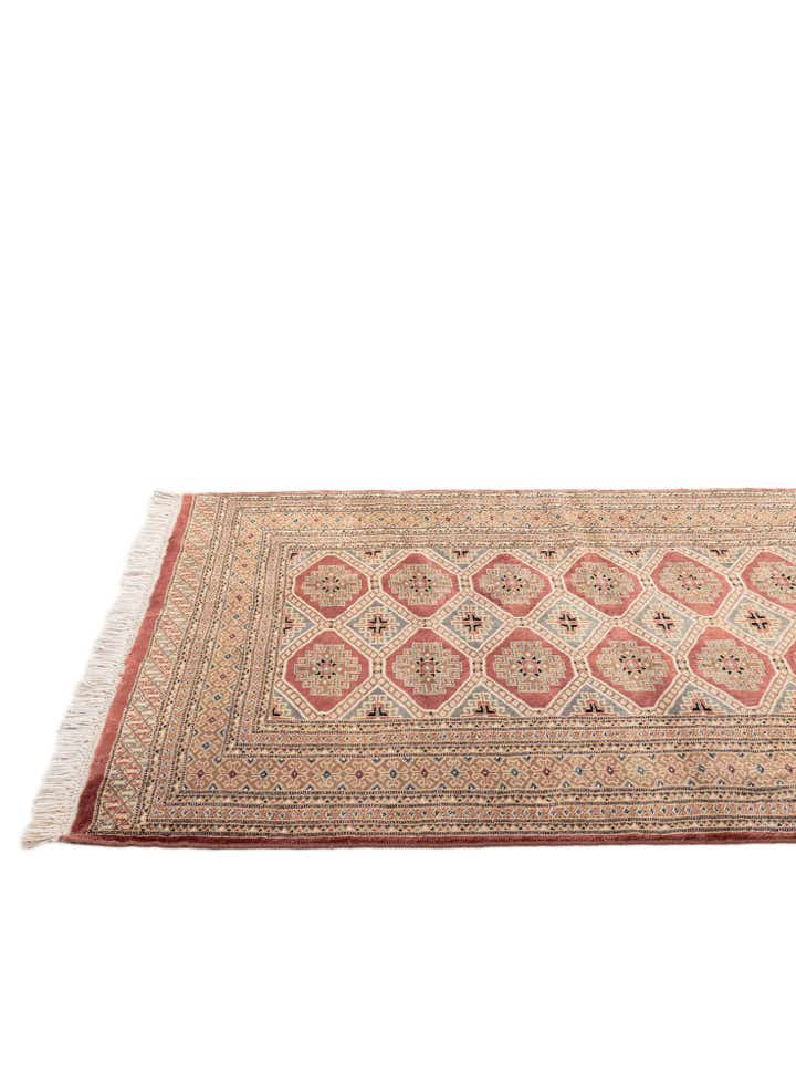 4' 4 x 5' 6 Hand Knotted Bokhara Oriental Rug