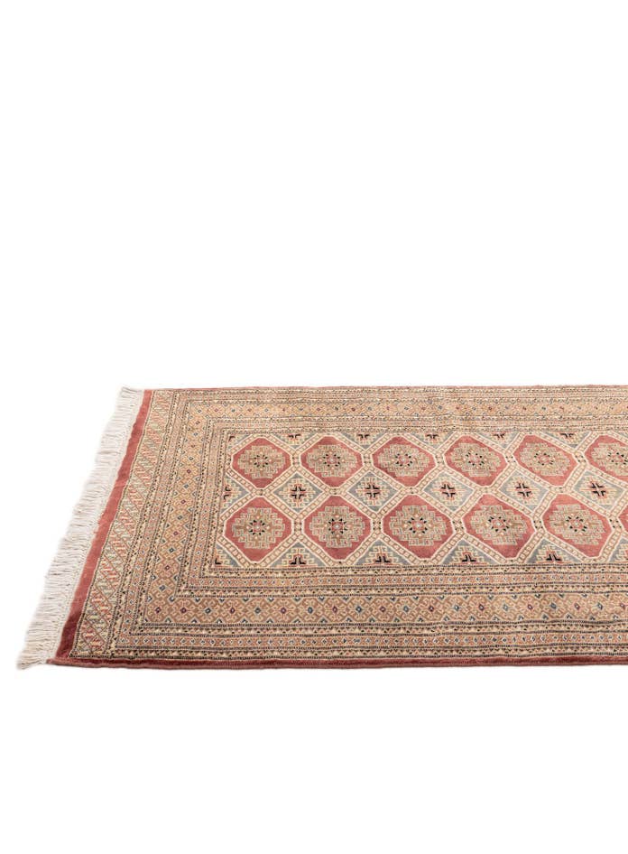 Detail image of 4' 4 x 5' 6 Hand Knotted Bokhara Oriental Rug