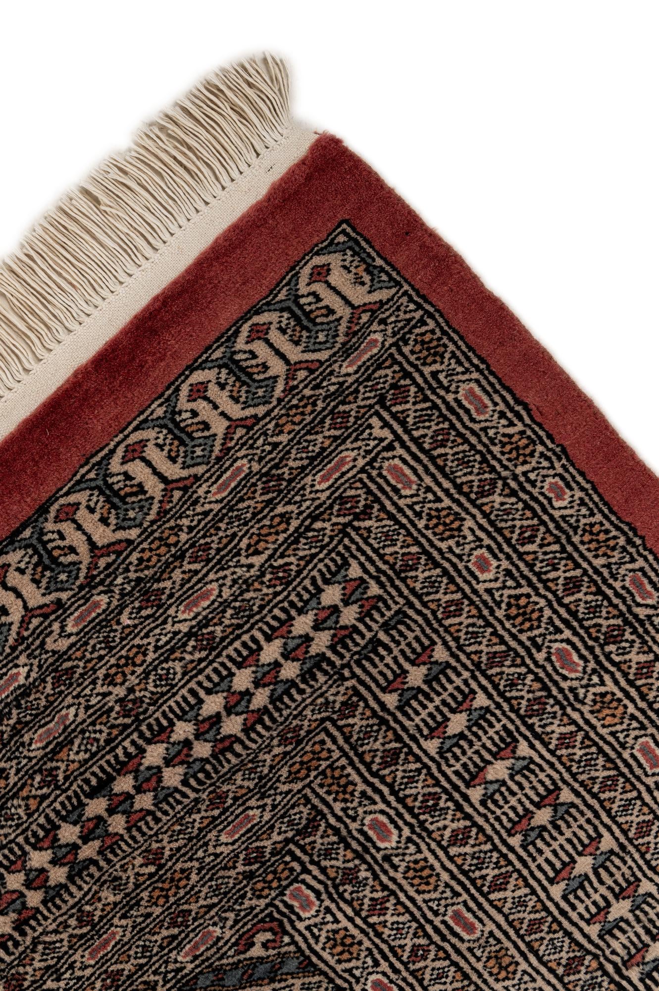 8' 2 x 10' 8 Hand Knotted Bokhara Oriental Wool Rug