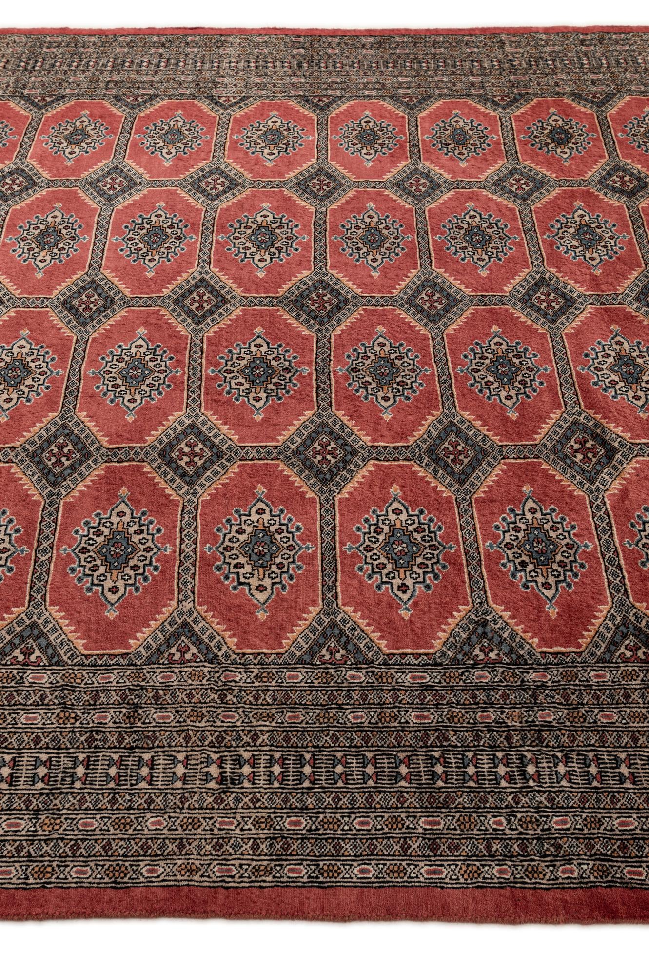 8' 2 x 10' 8 Hand Knotted Bokhara Oriental Wool Rug