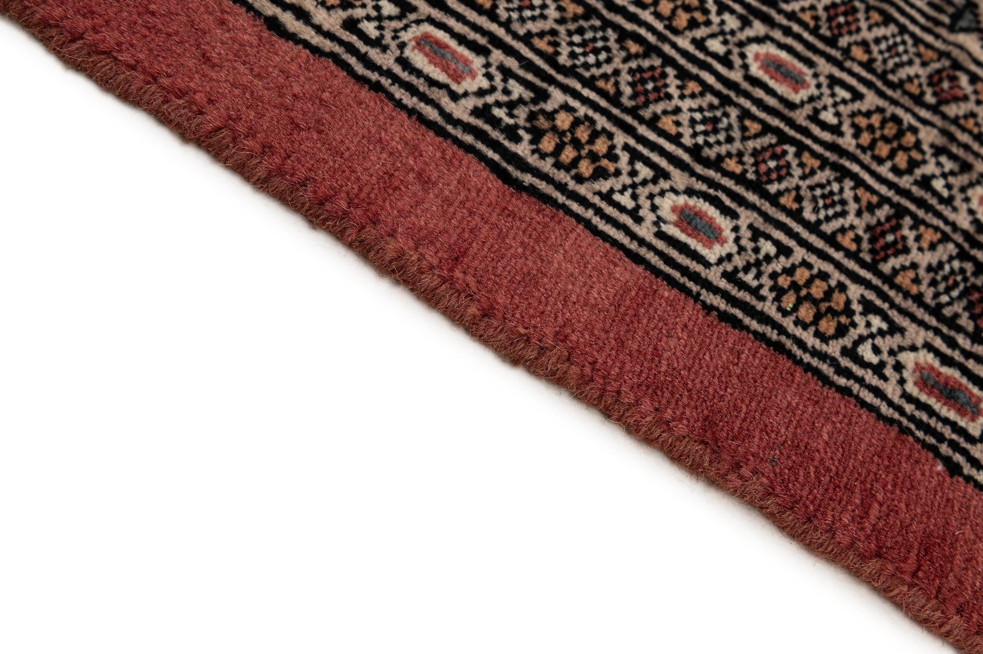 8' 2 x 10' 8 Hand Knotted Bokhara Oriental Wool Rug