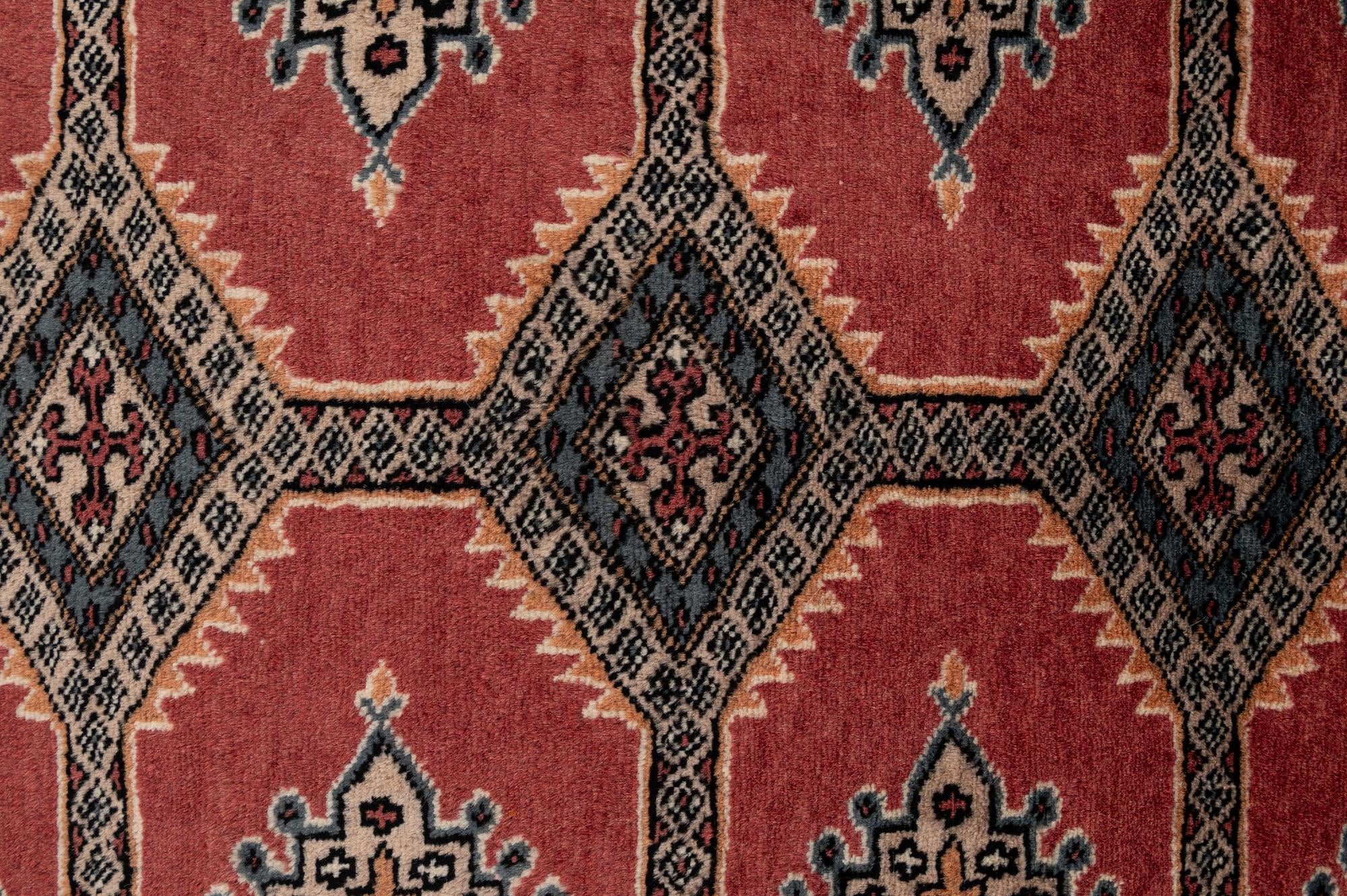 8' 2 x 10' 8 Hand Knotted Bokhara Oriental Wool Rug