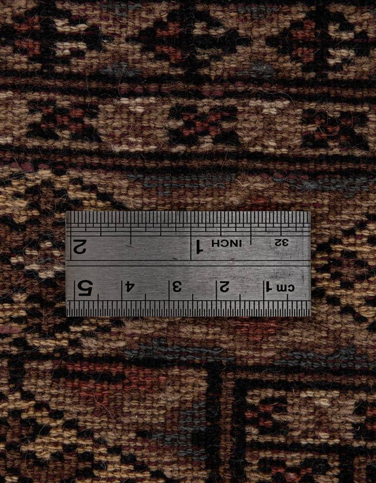 Detail image of 8' 1 x 10' 11  Hand Knotted Bokhara Oriental Wool Rug