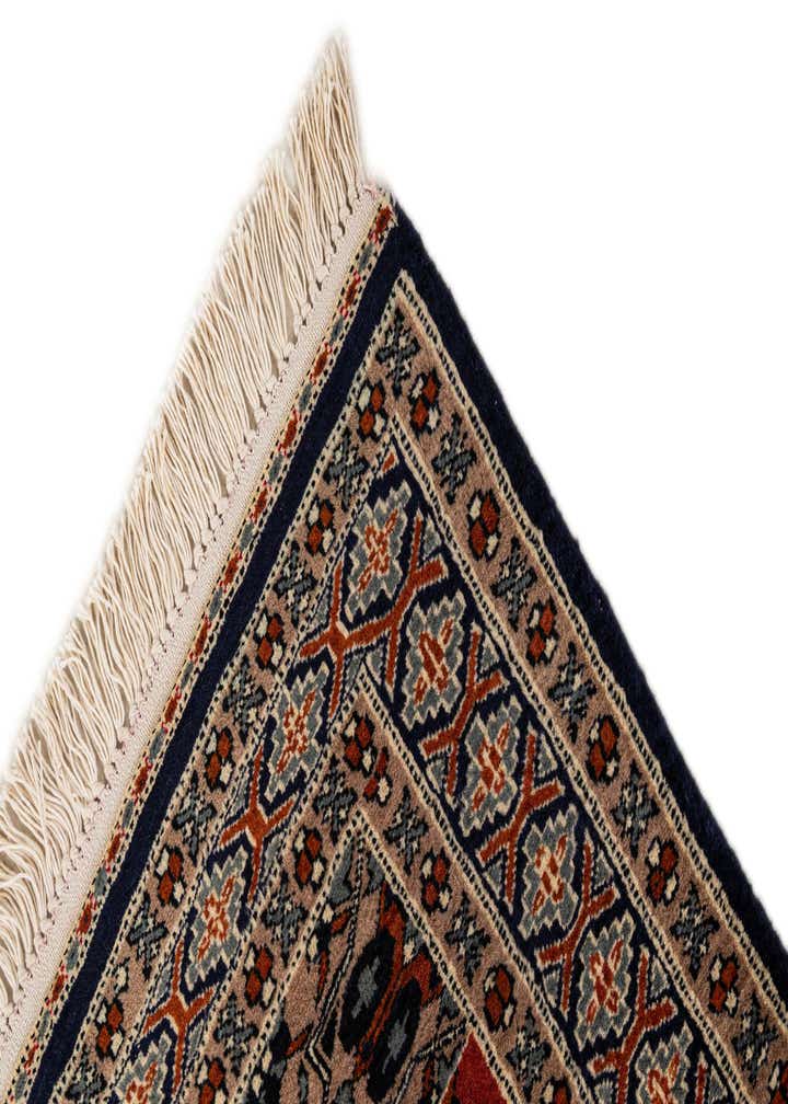2' 8 x 4' Hand Knotted Bokhara Oriental Wool Rug