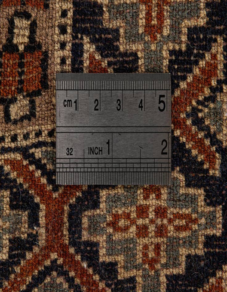 Detail image of 2' 8 x 4'  Hand Knotted Bokhara Oriental Wool Rug