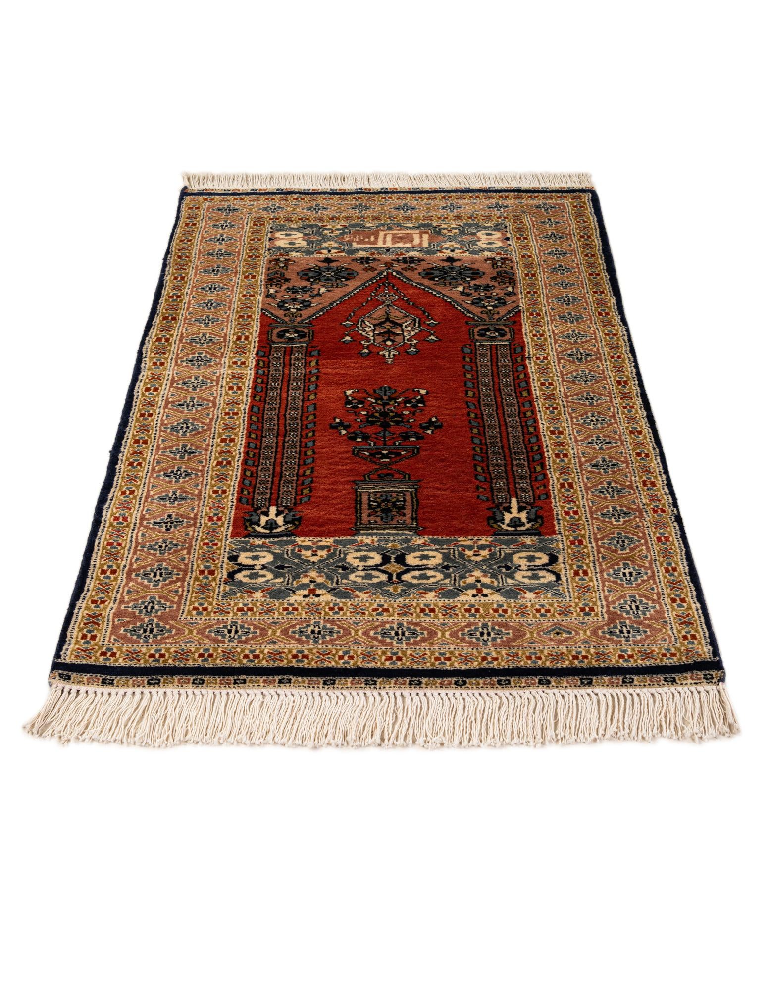 2' 8 x 4' 6 Hand Knotted Bokhara Oriental Wool Rug