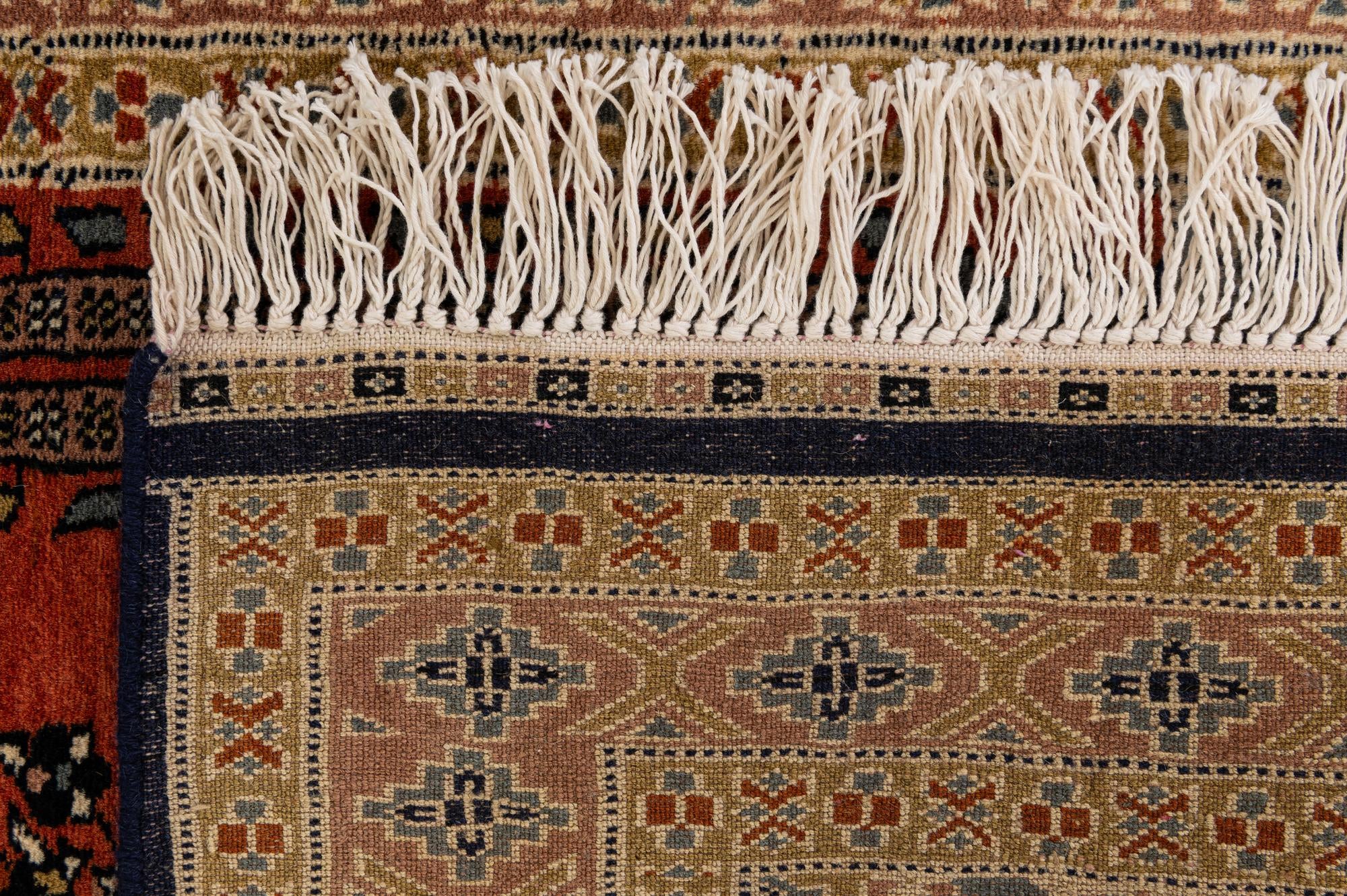 2' 8 x 4' 6 Hand Knotted Bokhara Oriental Wool Rug