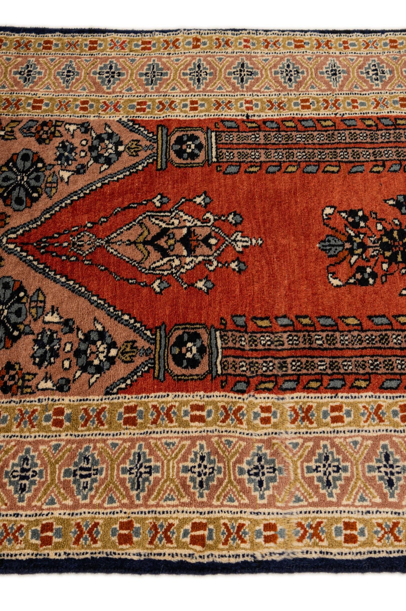 2' 8 x 4' 6 Hand Knotted Bokhara Oriental Wool Rug