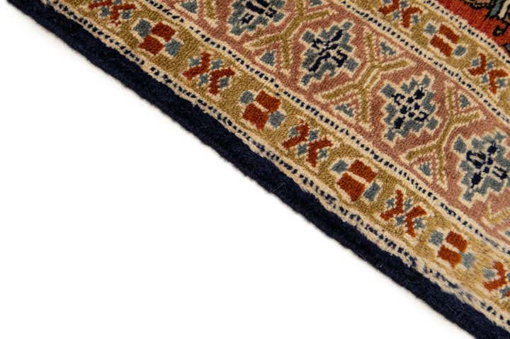 2' 8 x 4' 6 Hand Knotted Bokhara Oriental Wool Rug