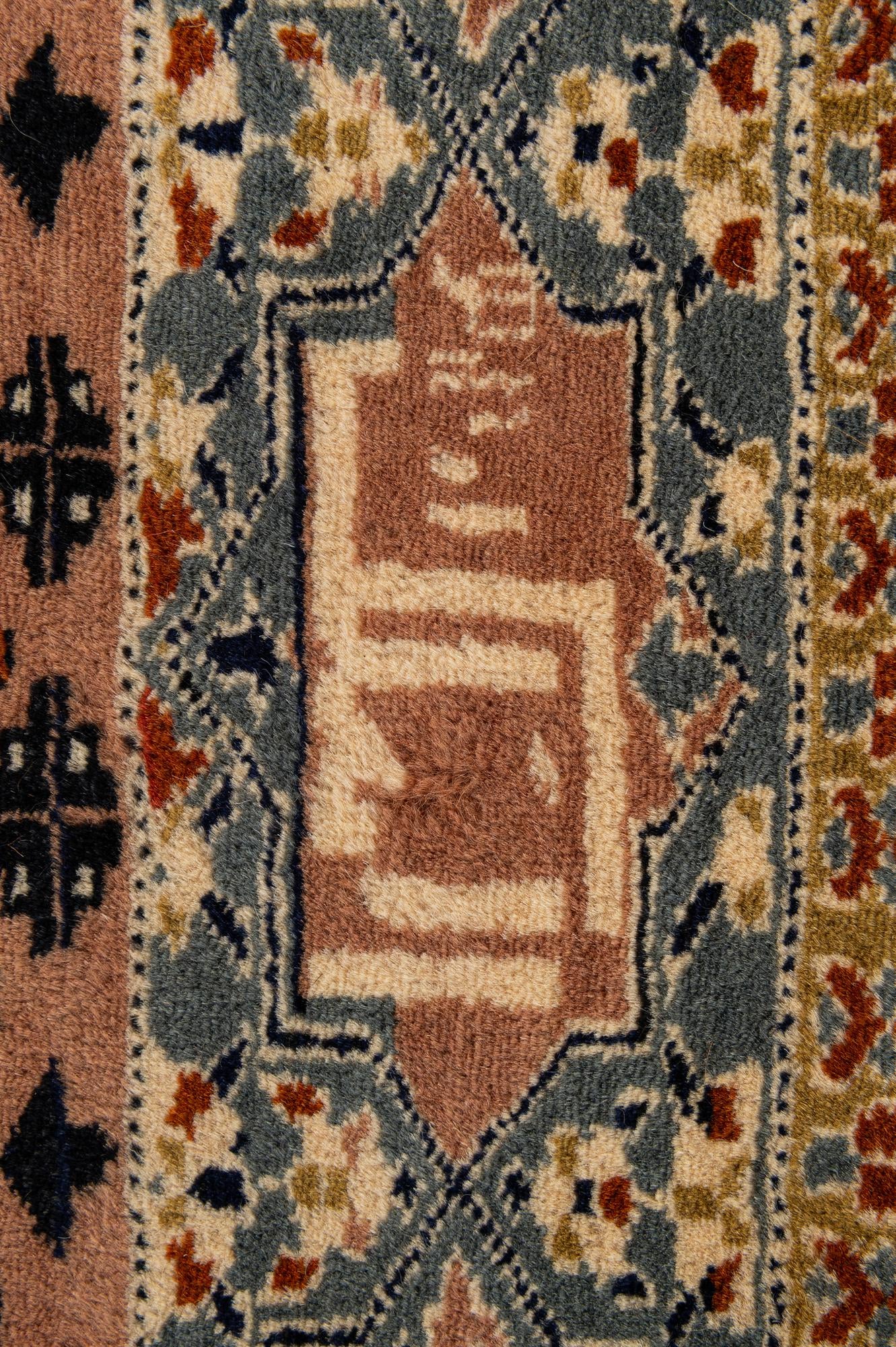 2' 8 x 4' 6 Hand Knotted Bokhara Oriental Wool Rug