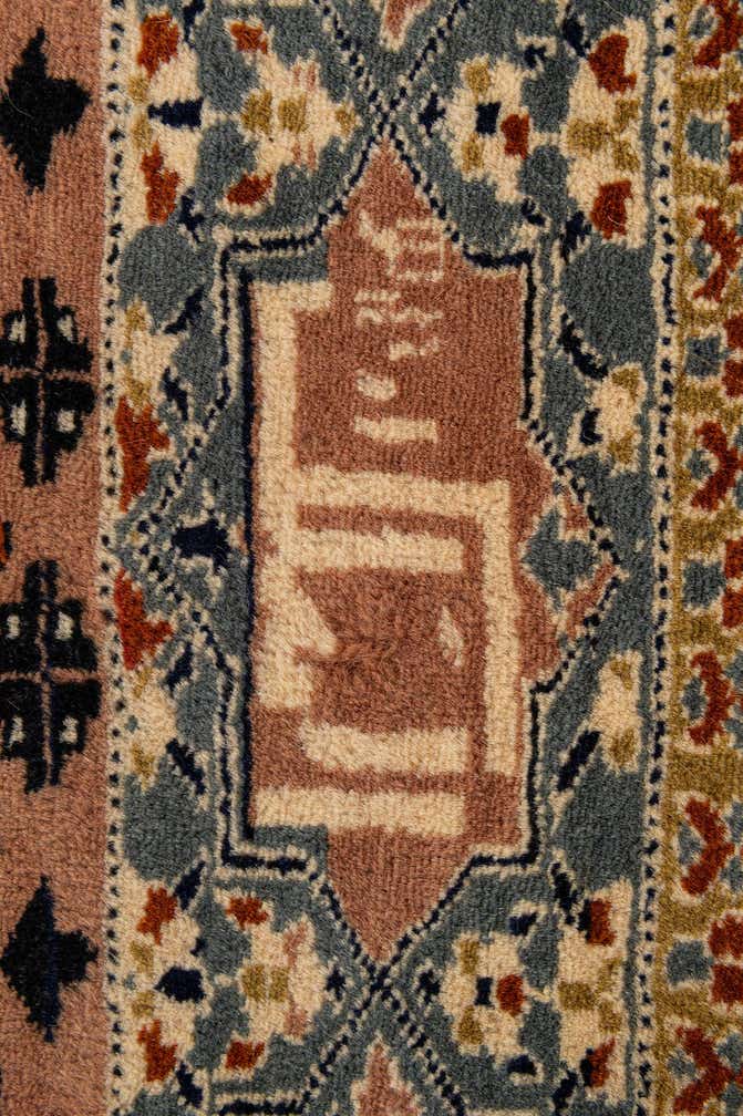2' 8 x 4' 6 Hand Knotted Bokhara Oriental Wool Rug