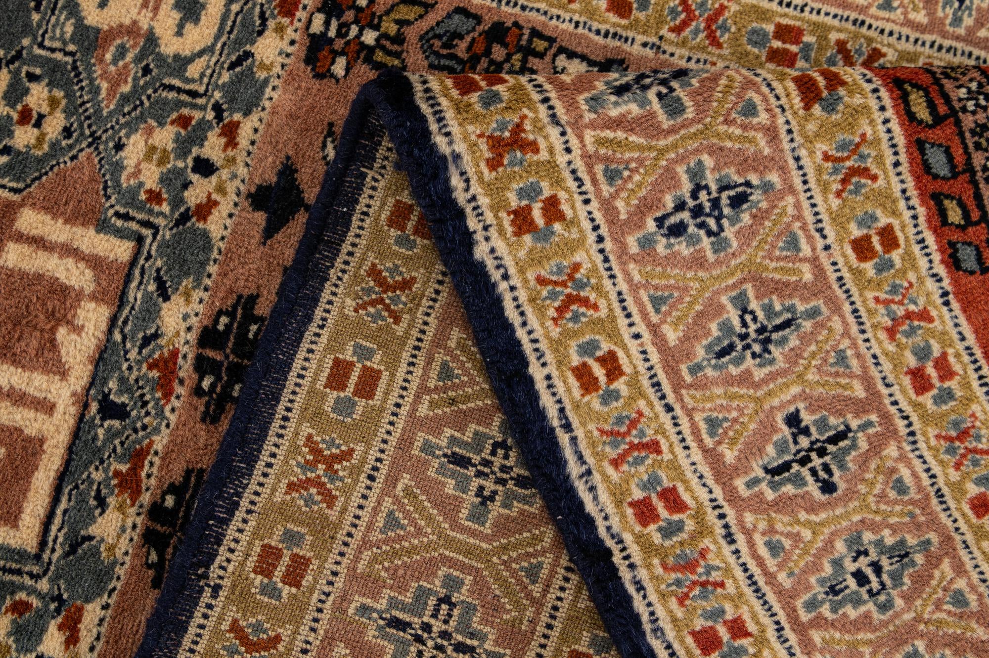 2' 8 x 4' 6 Hand Knotted Bokhara Oriental Wool Rug