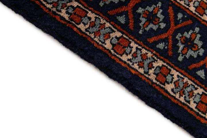 2' 7 x 4' 5 Hand Knotted Bokhara Oriental Wool Rug