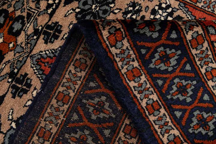2' 7 x 4' 5 Hand Knotted Bokhara Oriental Wool Rug