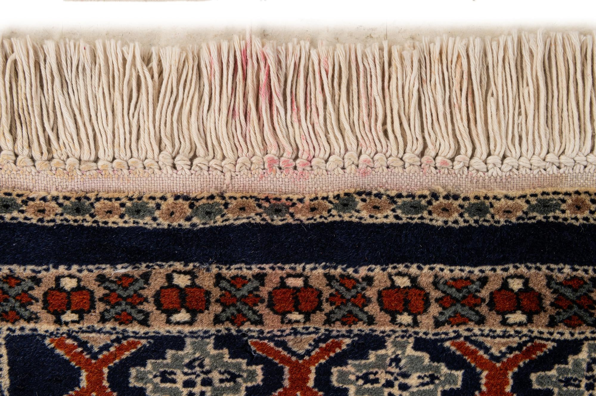 2' 8 x 4' 6 Hand Knotted Bokhara Oriental Wool Rug