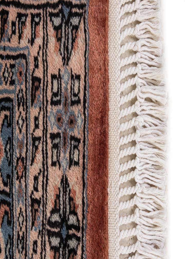 4' 3 x 6' 3 Hand Knotted Bokhara Oriental Wool Rug