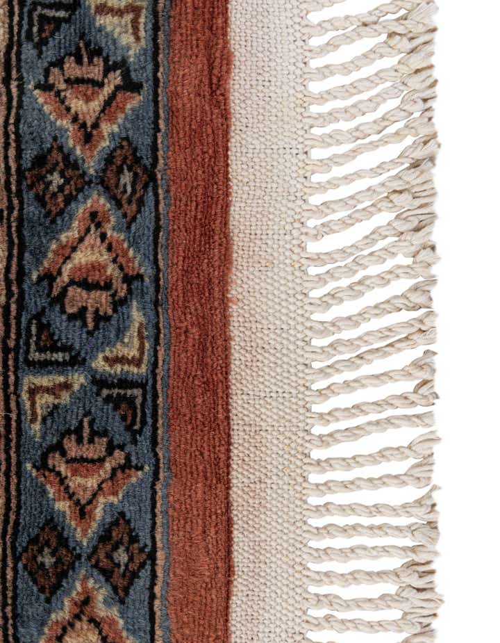 4' 2 x 6' 2 Hand Knotted Bokhara Oriental Wool Rug