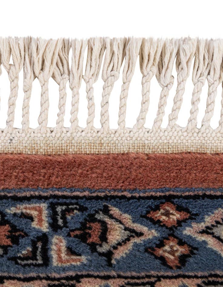 Detail image of 4' 2 x 6' 6  Hand Knotted Bokhara Wool Rug