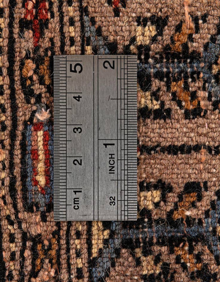 Detail image of 4' 2 x 6' 5 Hand Knotted Bokhara Oriental Wool Rug