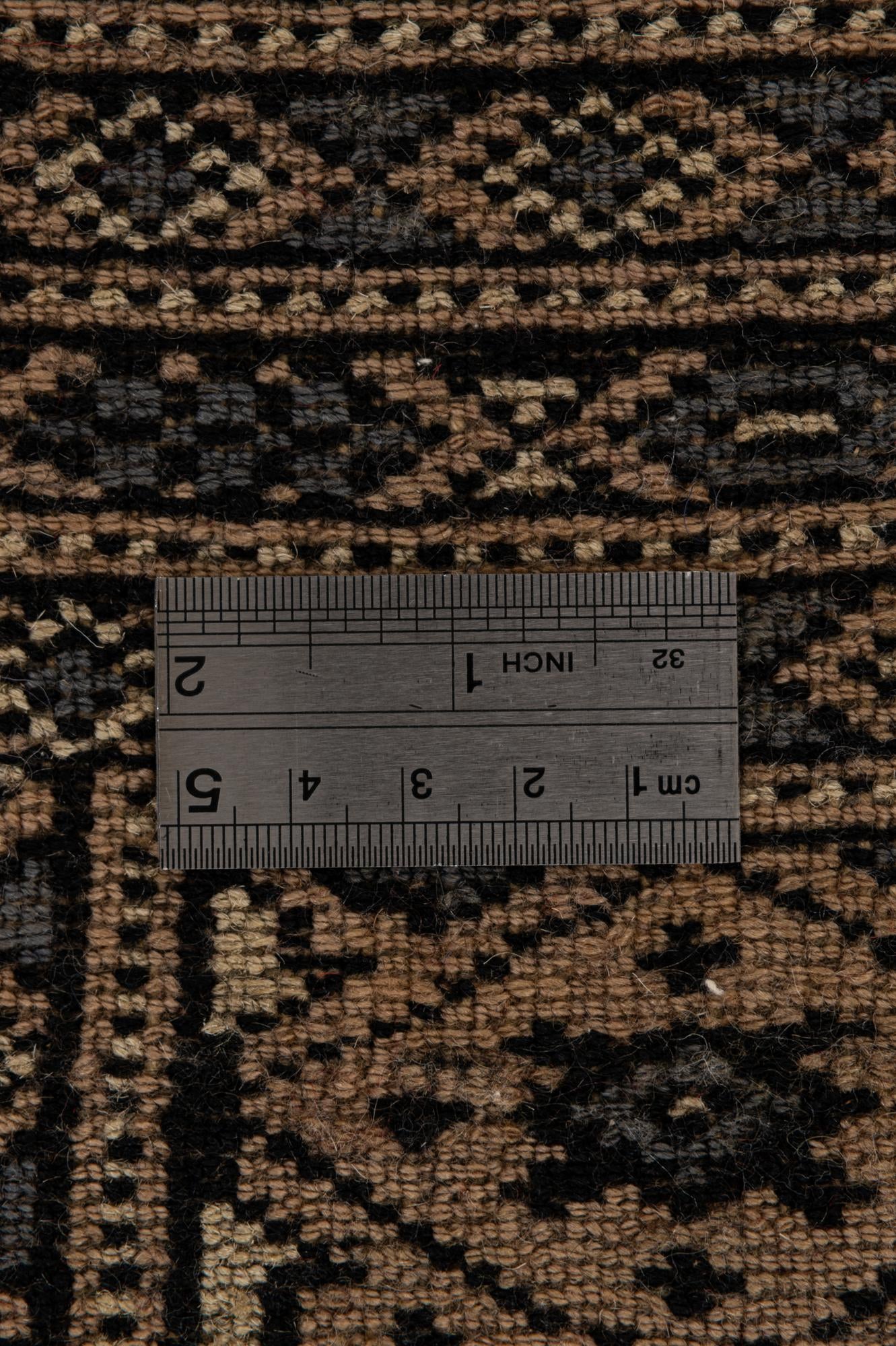 4' 2 x 5' 11 Hand Knotted Bokhara Oriental Wool Rug