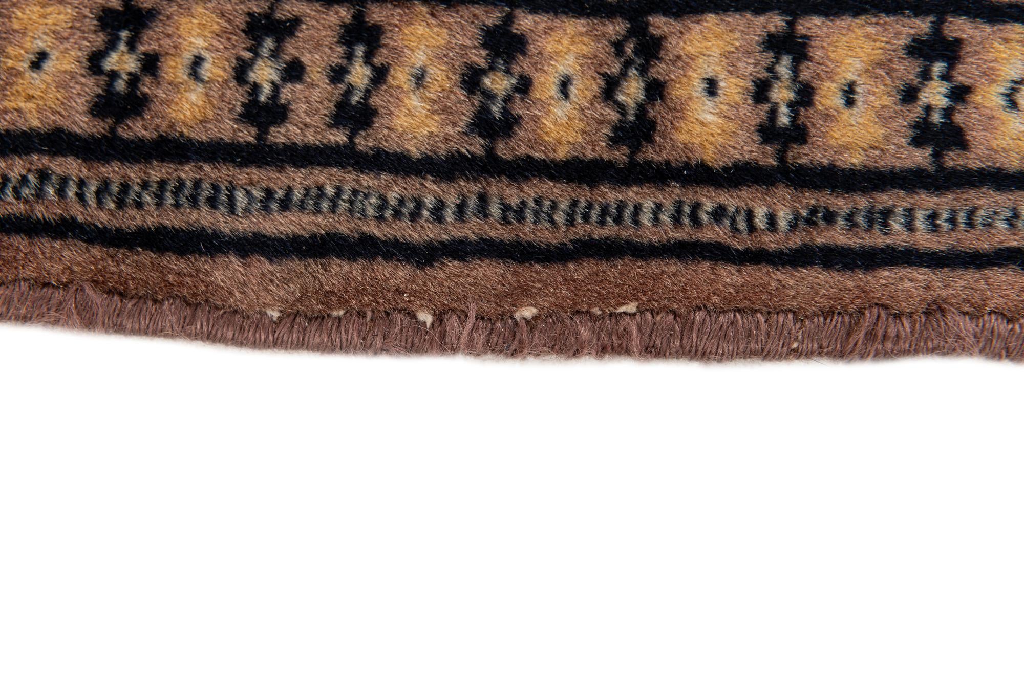2' 7 x 4' 1 Hand Knotted Bokhara Oriental Wool Rug