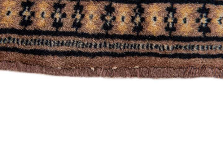 2' 7 x 4' 1 Hand Knotted Bokhara Oriental Wool Rug