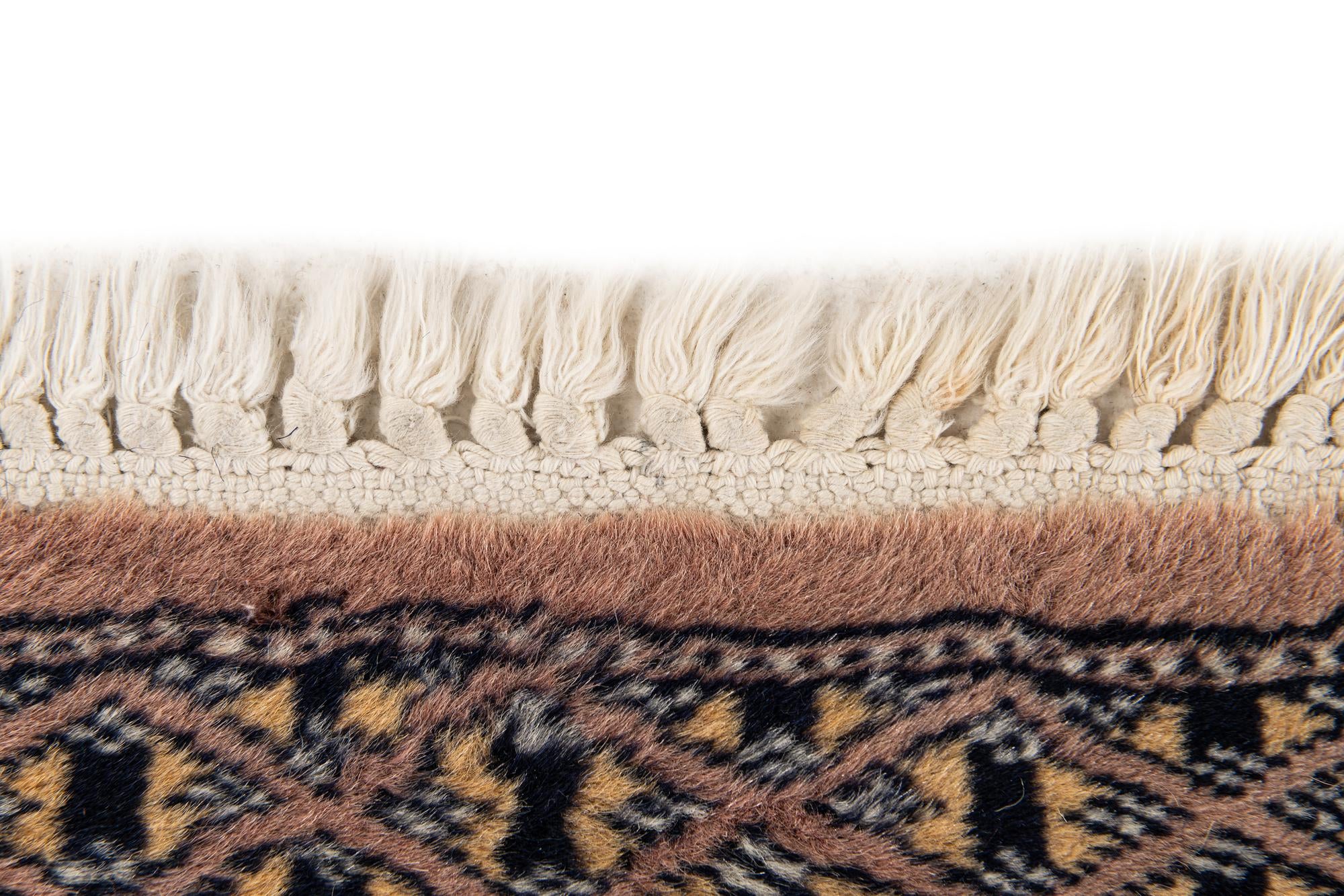 2' 7 x 4' 1 Hand Knotted Bokhara Oriental Wool Rug