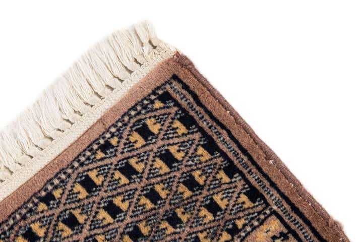 2' 7 x 4' 1 Hand Knotted Bokhara Oriental Wool Rug