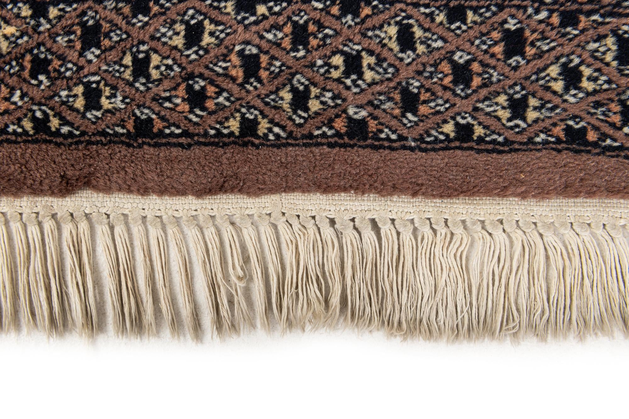3' 1 x 4' 9 Hand Knotted Bokhara Oriental Wool Rug