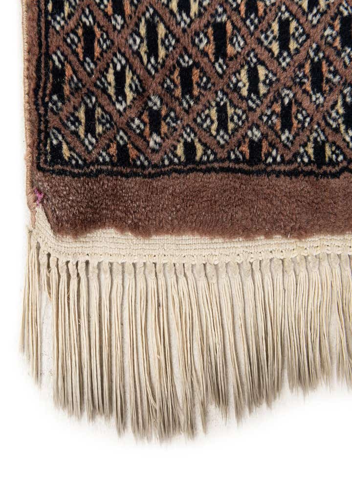 3' 1 x 4' 9 Hand Knotted Bokhara Oriental Wool Rug