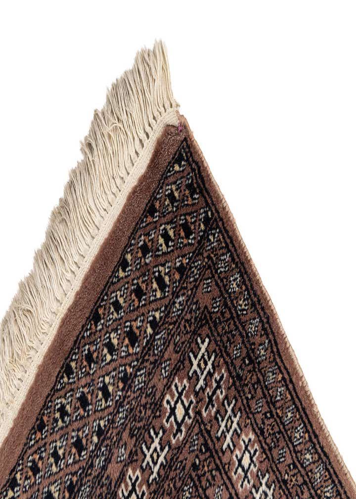 3' 1 x 4' 9 Hand Knotted Bokhara Oriental Wool Rug