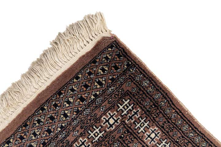 3' 1 x 4' 9 Hand Knotted Bokhara Oriental Wool Rug