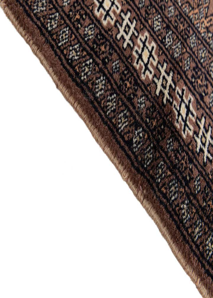 3' 1 x 4' 9 Hand Knotted Bokhara Oriental Wool Rug