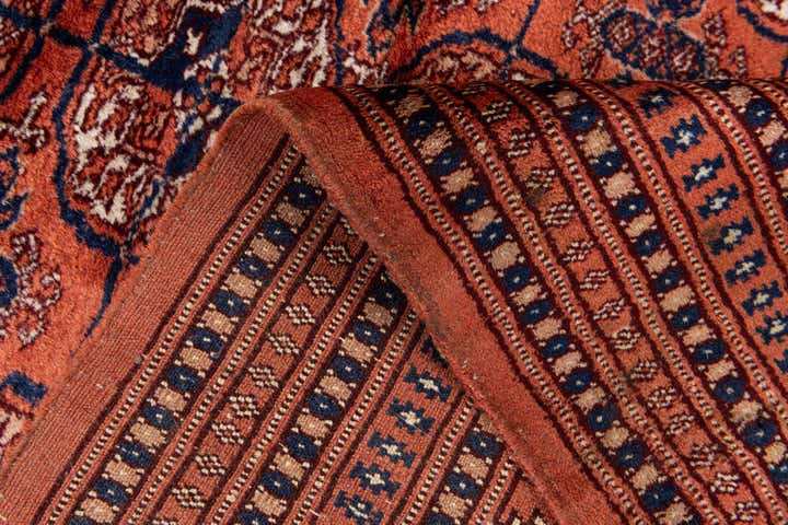 6' 3 x 10' 1 Hand Knotted Bokhara Oriental Wool Rug