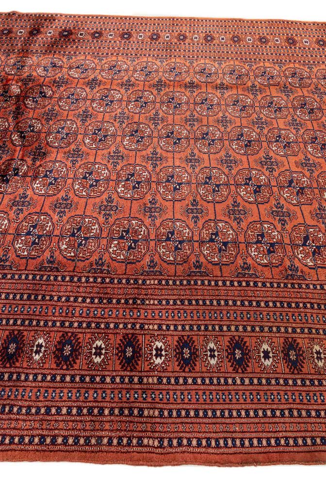 6' 3 x 10' 1 Hand Knotted Bokhara Oriental Wool Rug