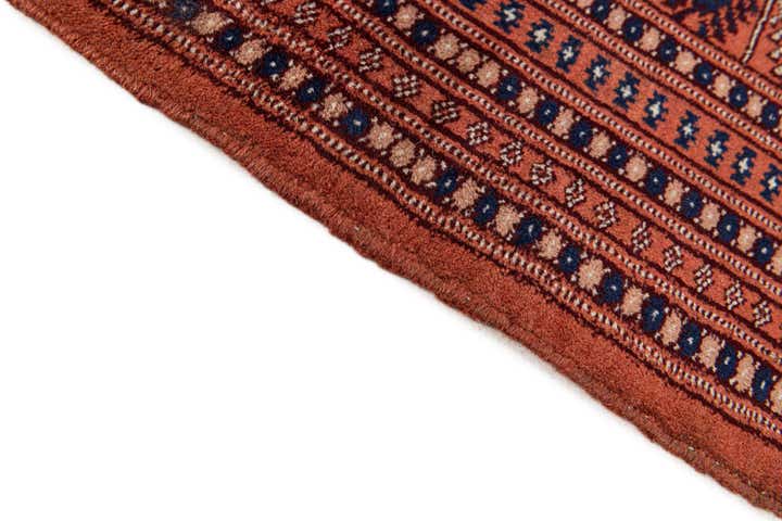 6' 3 x 10' 1 Hand Knotted Bokhara Oriental Wool Rug