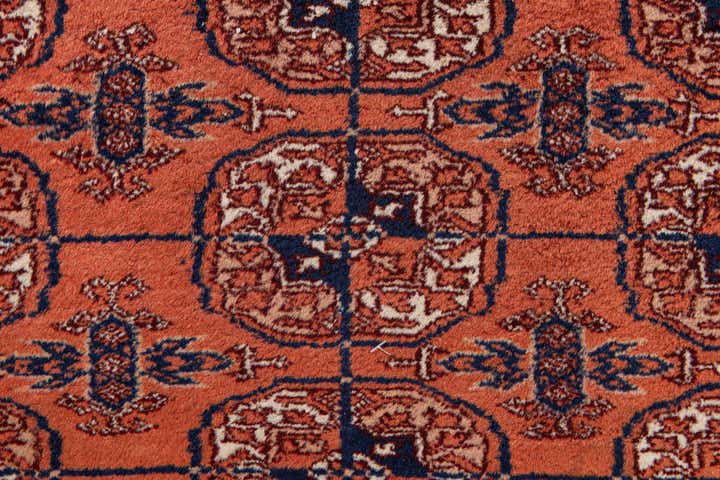 6' 3 x 10' 1 Hand Knotted Bokhara Oriental Wool Rug