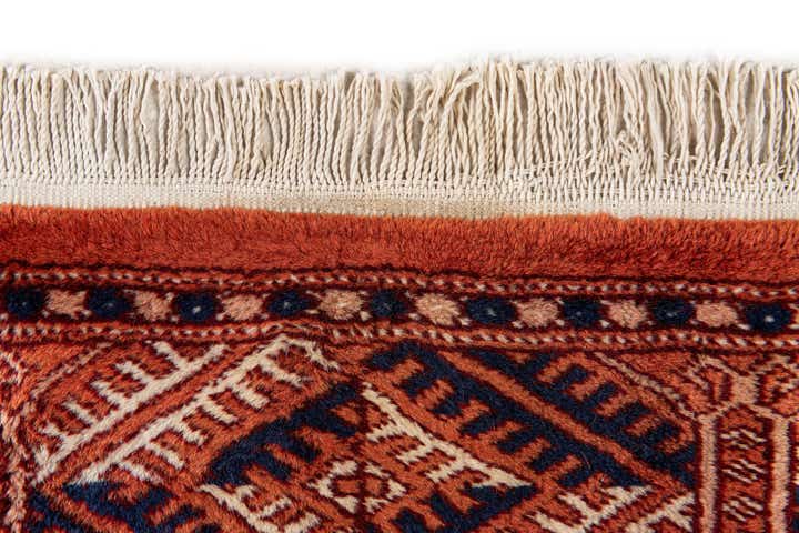 6' 3 x 10' 1 Hand Knotted Bokhara Oriental Wool Rug