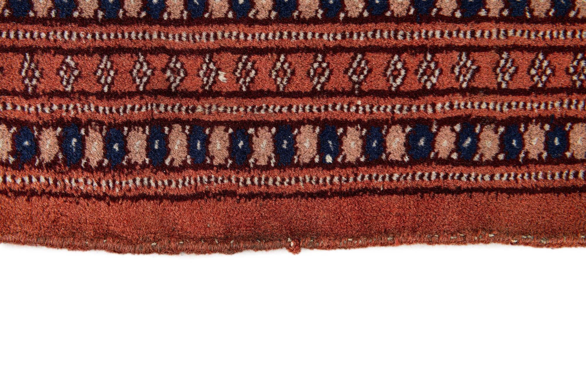 6' 3 x 10' 1 Hand Knotted Bokhara Oriental Wool Rug