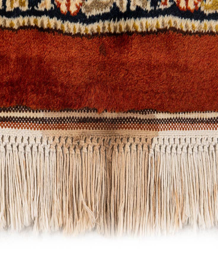 Detail image of 8' 5 x 10'  Hand Knotted Bokhara Oriental Wool Rug