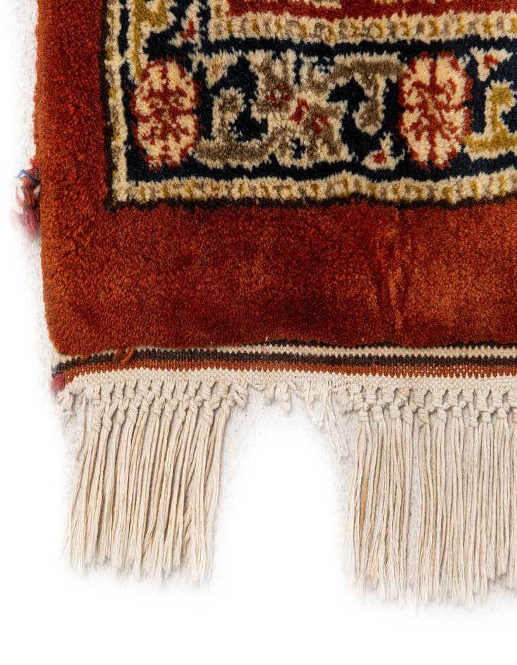 Detail image of 8' 5 x 10'  Hand Knotted Bokhara Oriental Wool Rug