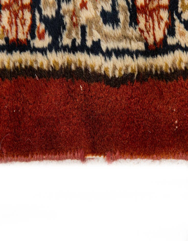 Detail image of 8' 5 x 10'  Hand Knotted Bokhara Oriental Wool Rug
