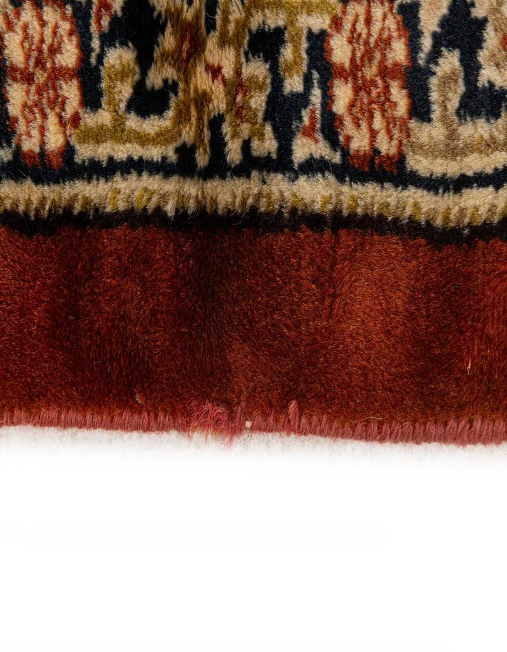 Detail image of 8' 5 x 10'  Hand Knotted Bokhara Oriental Wool Rug