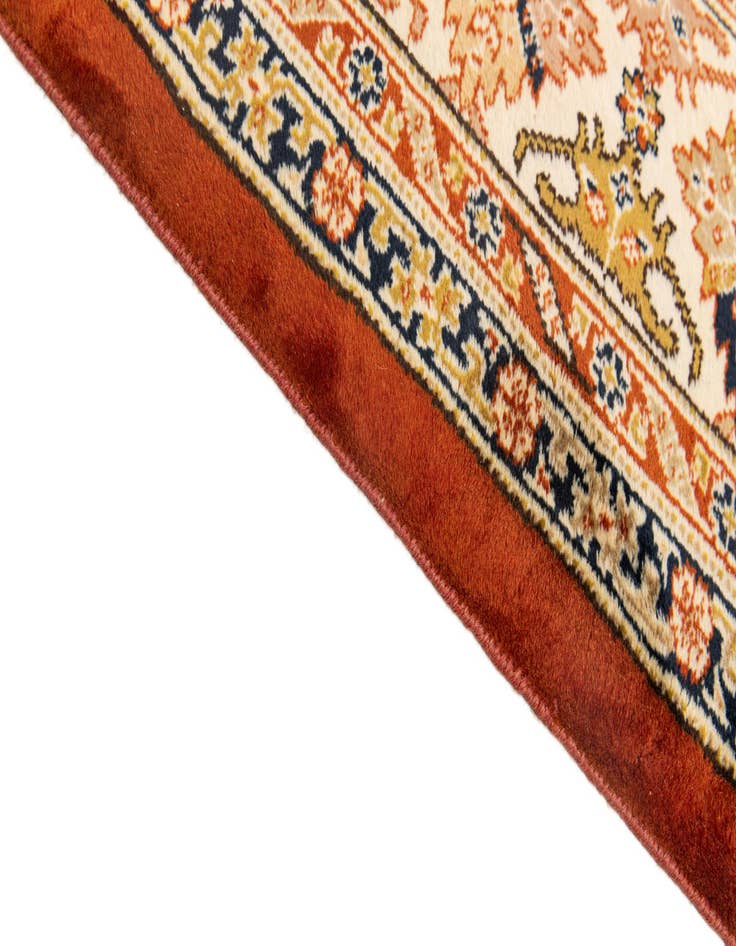 Detail image of 8' 5 x 10'  Hand Knotted Bokhara Oriental Wool Rug