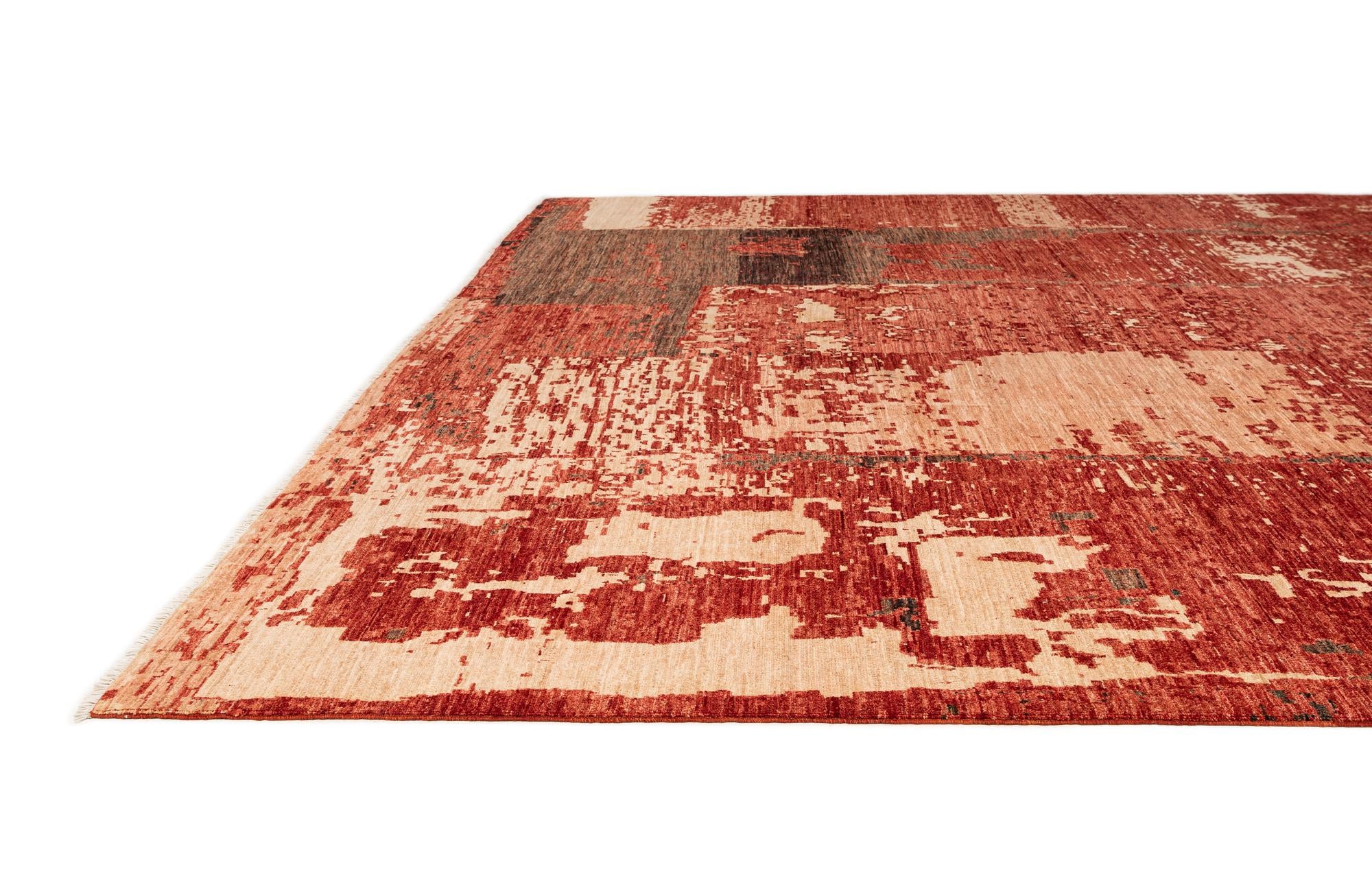 10' 3 x 13' 8 Hand Knotted Darya Rug