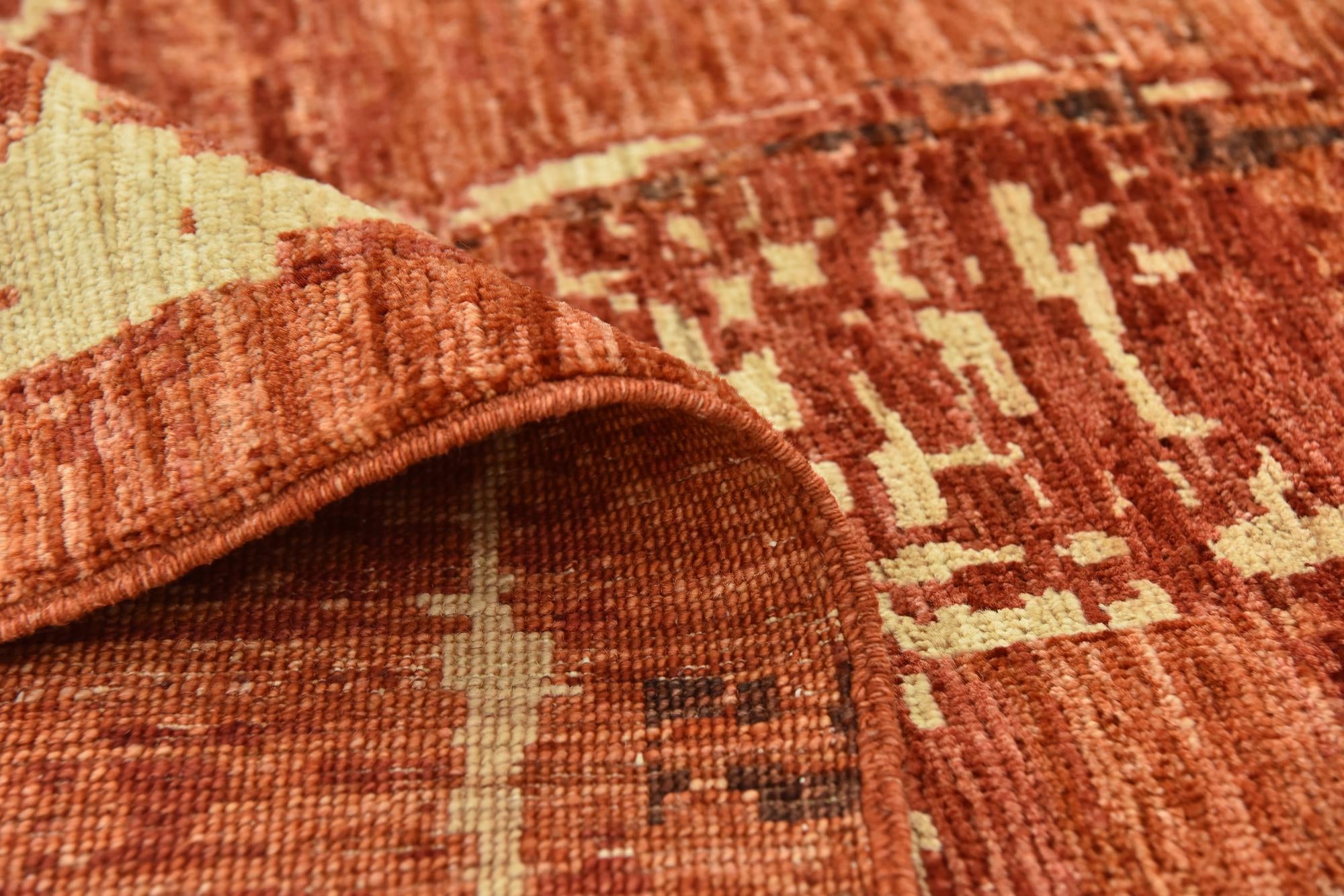 9' x 11' 3 Hand Knotted Darya Rug