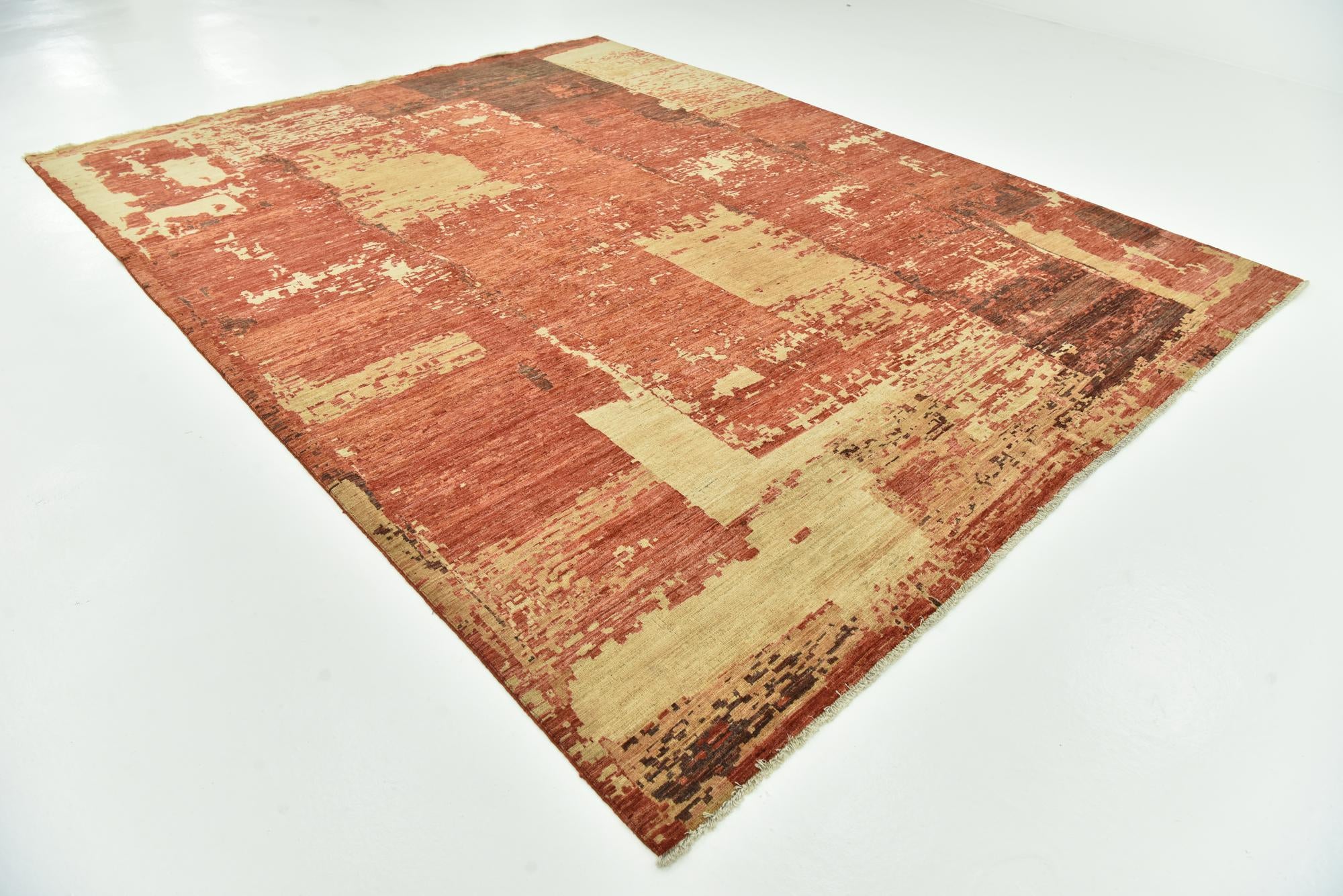9' x 11' 3 Hand Knotted Darya Rug