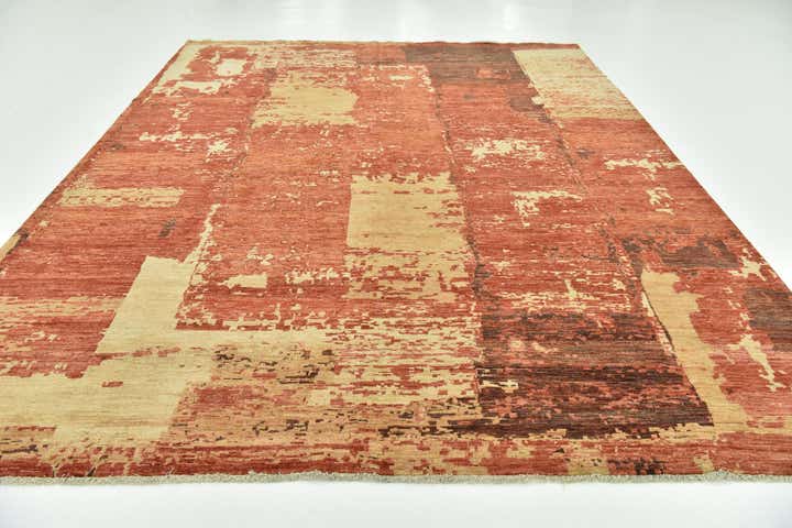 9' x 11' 3 Hand Knotted Darya Rug
