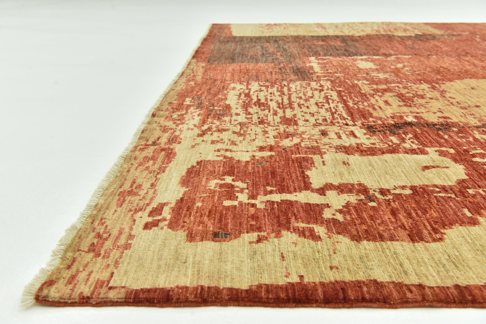 9' x 11' 3 Hand Knotted Darya Rug
